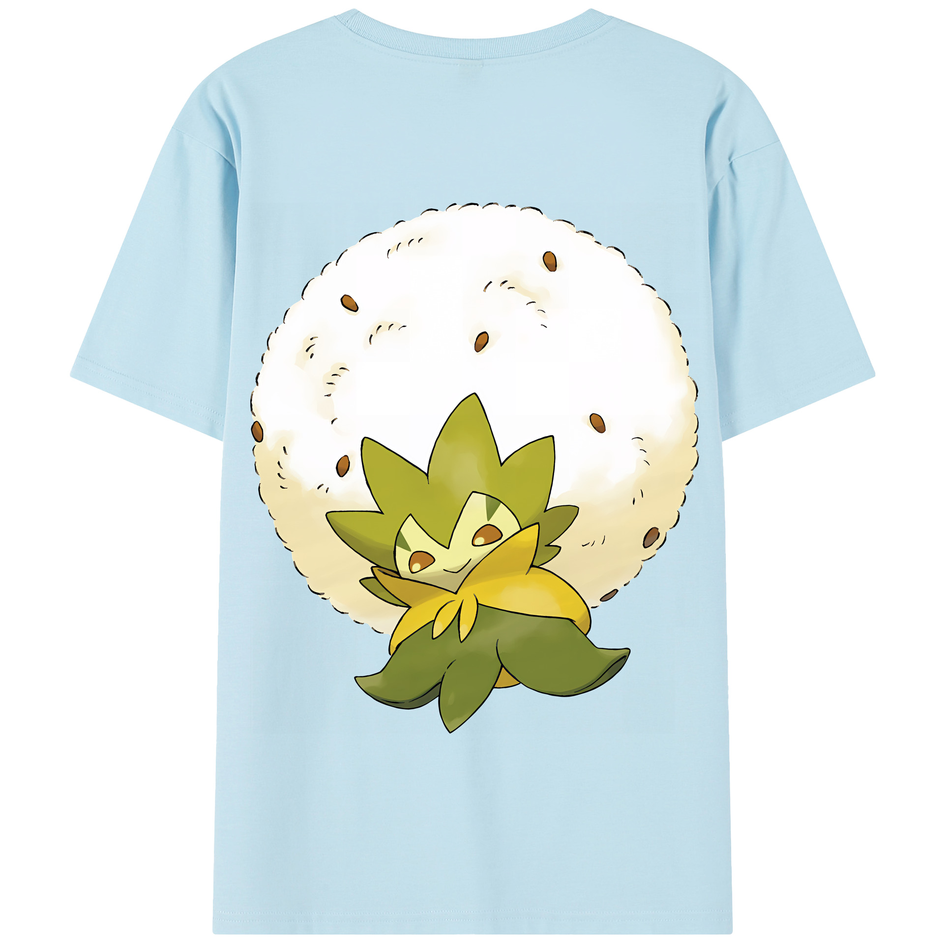 （画像用） ポケットモンスター Pokémon 綿100％半袖Tシャツ（背面プリント）